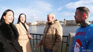 Part Hardcore Handcuffed Threesome – Zuzu Sweet, Lady Gang