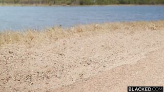 Curvy Natural Babe Fucks BBC Crush – Amalia Davis