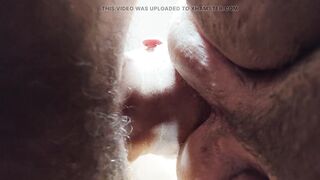 Daddy eats his chubby’s asshole on a pleasant bedtimes afternoon